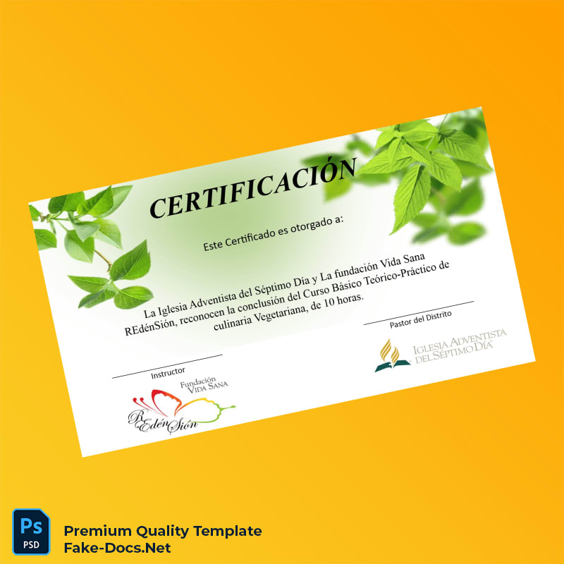 Spain Adventist Church of the Seventh Day Diploma in Biblical Studies Template – High Quality Replacement Template 6 Page Spain Adventist Church of the Seventh Day Diploma in Biblical Studies Template – High Quality Replacement Template 6 Page