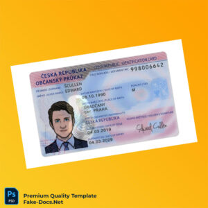 driver licence, passport, utility bill psd temolate czech republic id card psd template template printable template 1 300x300 - driver licence, passport, utility bill psd temolate