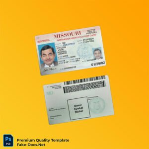 driver licence, passport, utility bill psd temolate usa missouri id card psd template template printable template 300x300 - driver licence, passport, utility bill psd temolate