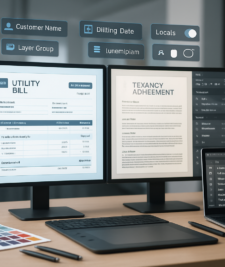utility bill vs tenancy agreement comparing proof of address templates featured 225x267 - driver licence, passport, utility bill psd temolate